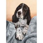 Springer Spaniel Painting: Storm