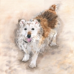 Dog painting. Bracken