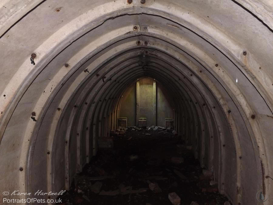 Inside Stanton Air Raid Shelter