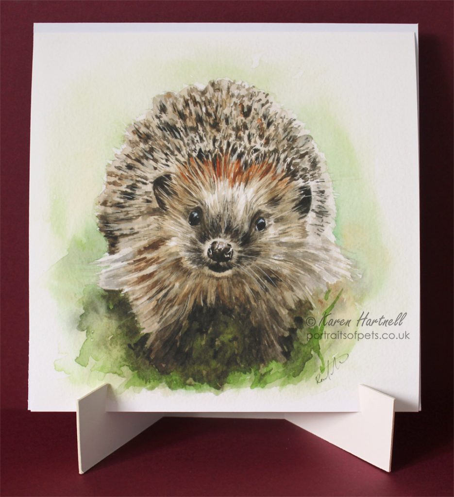 Hedgehog giclée art print