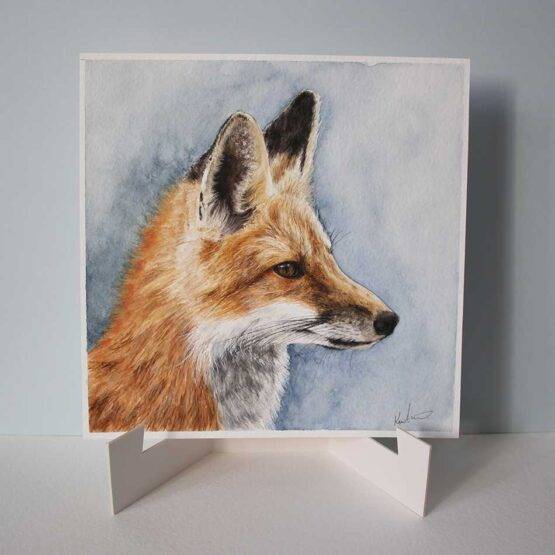 Red Fox painting